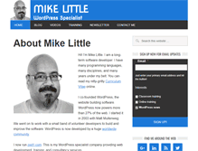 Tablet Screenshot of mikelittle.org